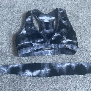Booty by Brabants Tie Dye Sports Bra Set